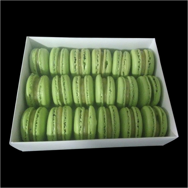 Caixa 1 macaron - Verde brasil
